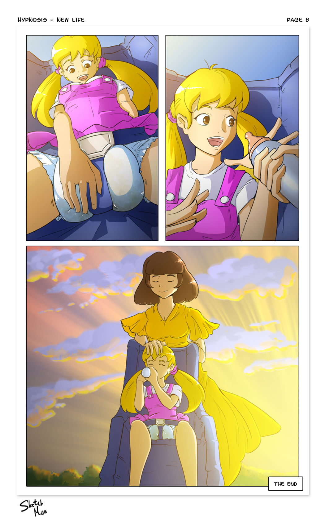 Hypnosis: New Life page 8 full