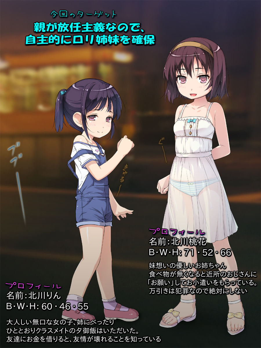 Saratte Mita ~ Houchiko Loli Shimai no Yuukai wa Chou Kantan ~ page 3 full