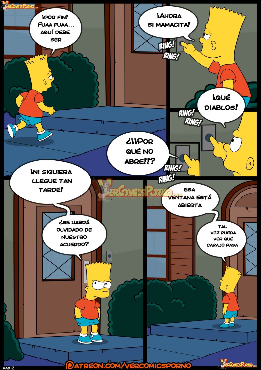Los Simpsons Viejas Costumbres 8 page 3 full