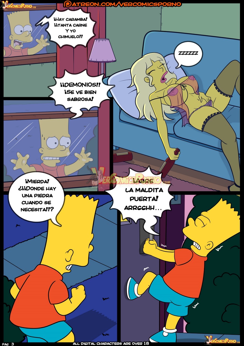 Los Simpsons Viejas Costumbres 8 page 4 full