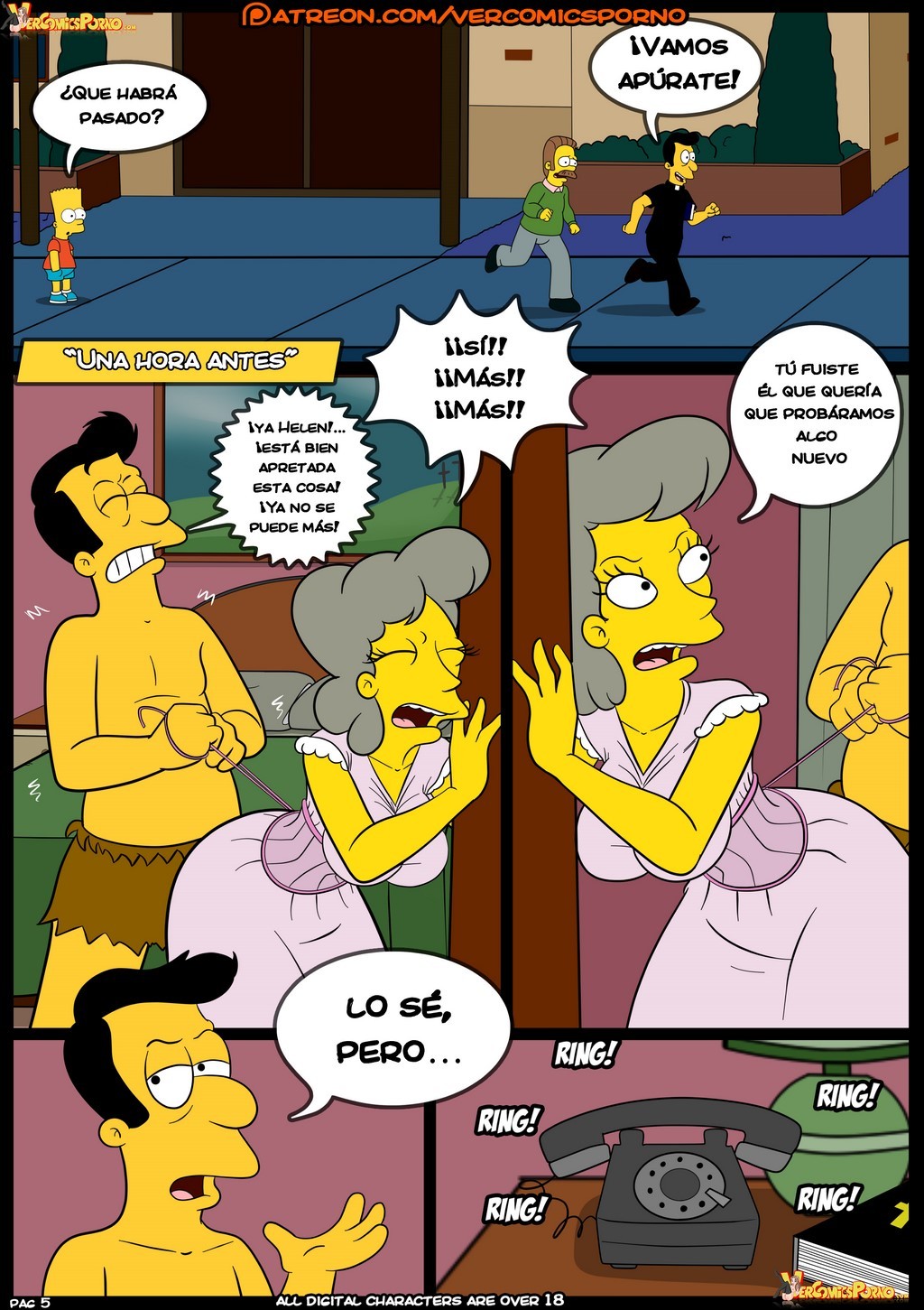 Los Simpsons Viejas Costumbres 8 page 6 full