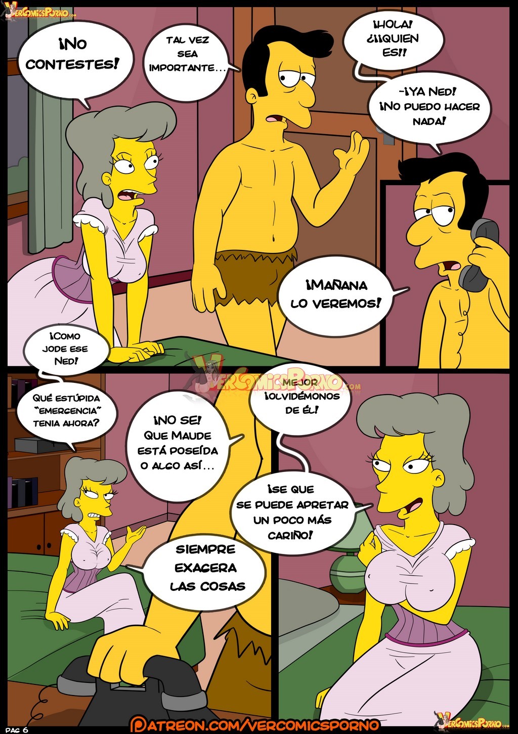 Los Simpsons Viejas Costumbres 8 page 7 full