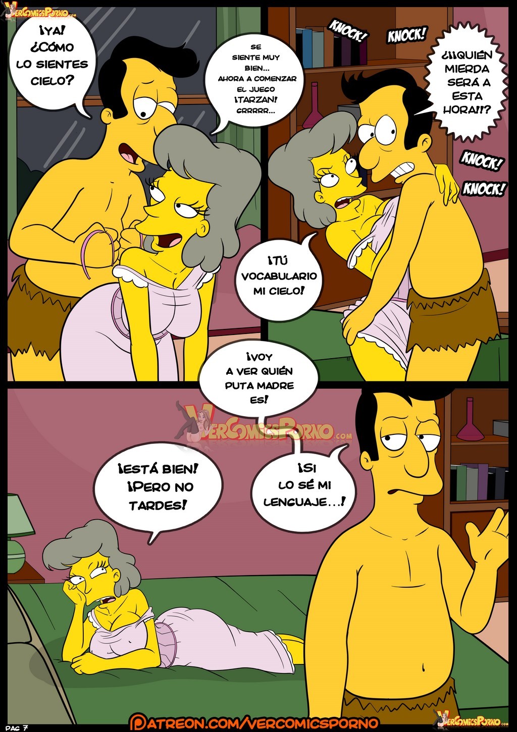 Los Simpsons Viejas Costumbres 8 page 8 full