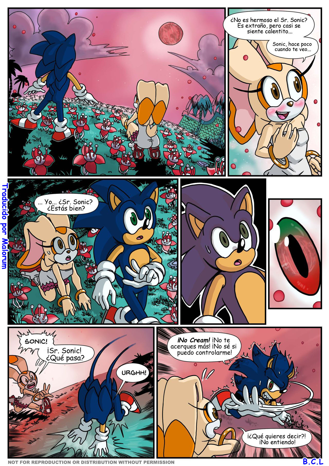 Crimson Moon: Part 1 | Luna Carmesí: Parte 1 page 3 full