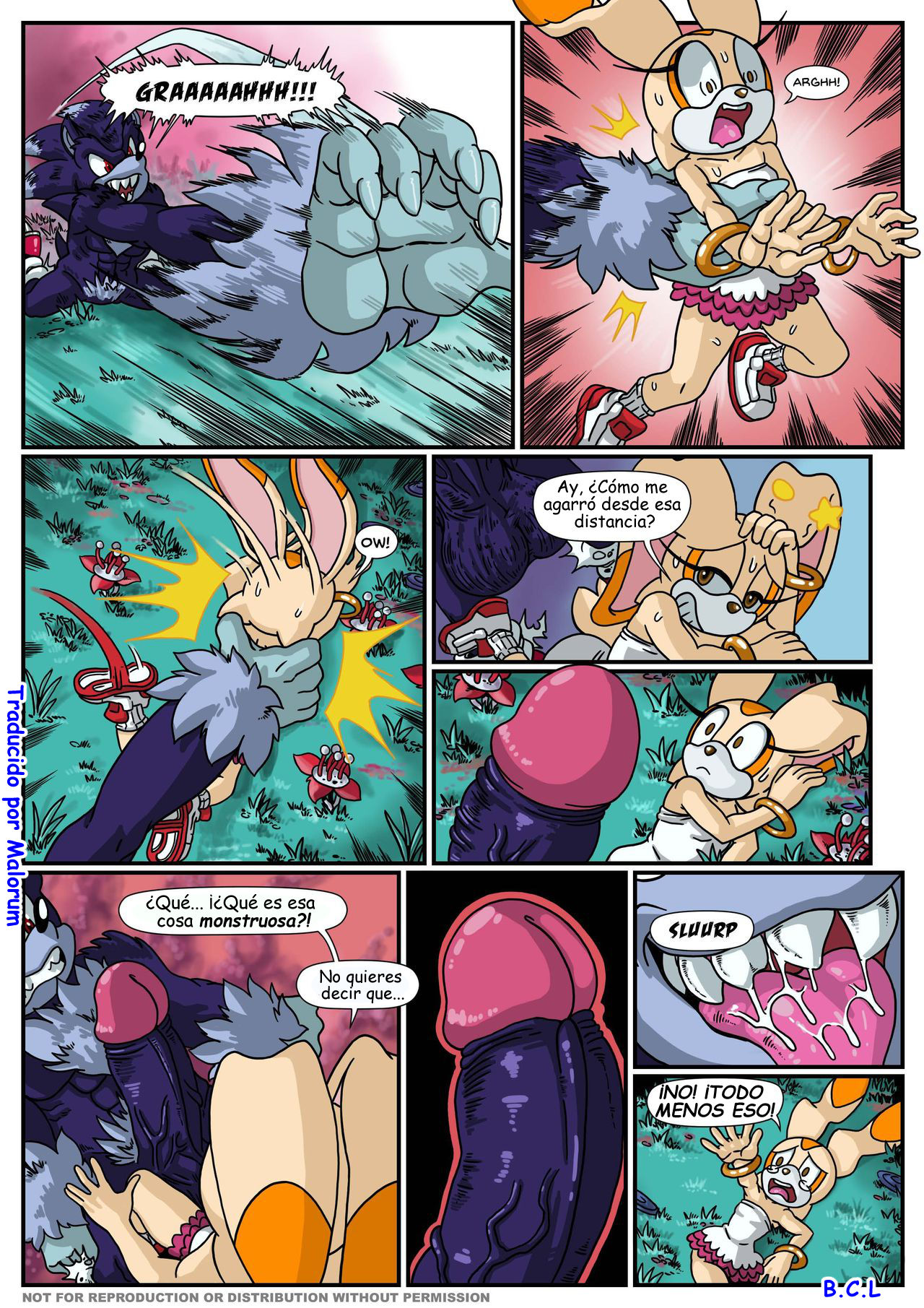 Crimson Moon: Part 1 | Luna Carmesí: Parte 1 page 5 full