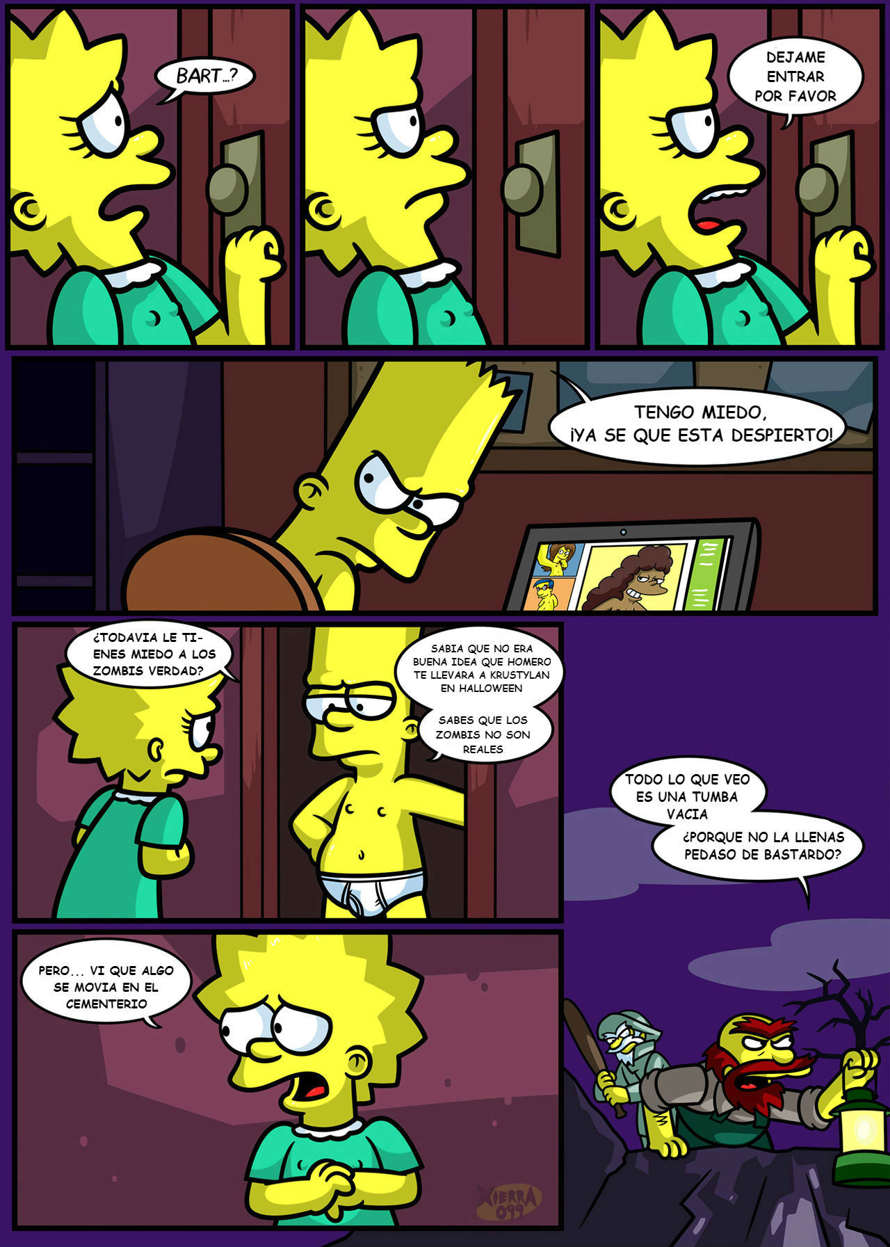 The not so Treehouse of Horror page 5 full