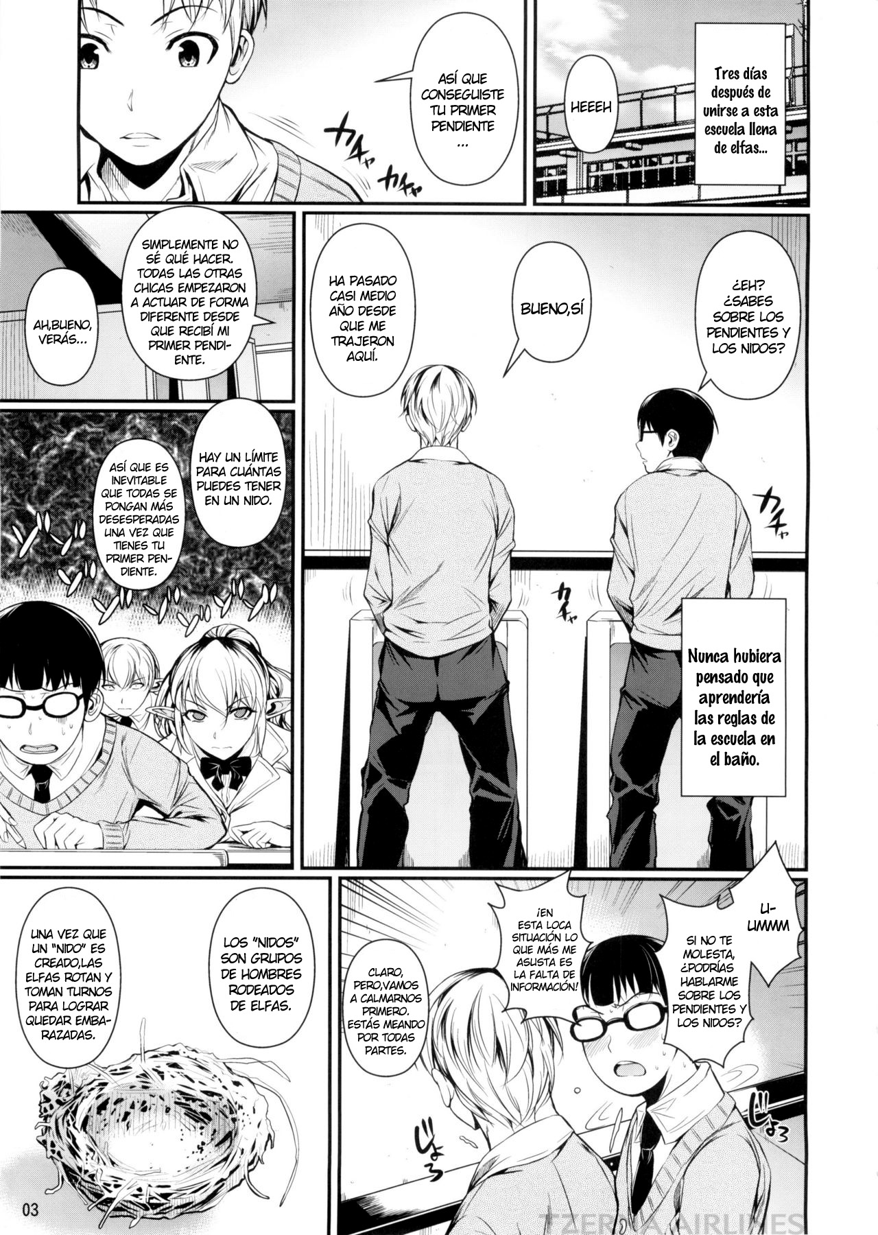 High Elf × High School Haku page 4 full