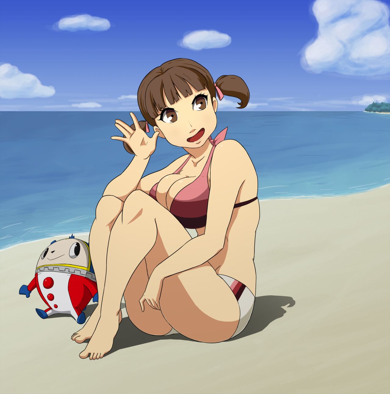 Nanako-chan's Beachtime page 1 full