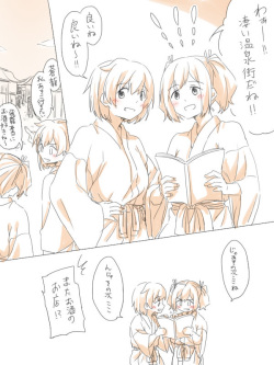[Miso Tya] Yu no Naka Nikousen (Kantai Collection -KanColle-)