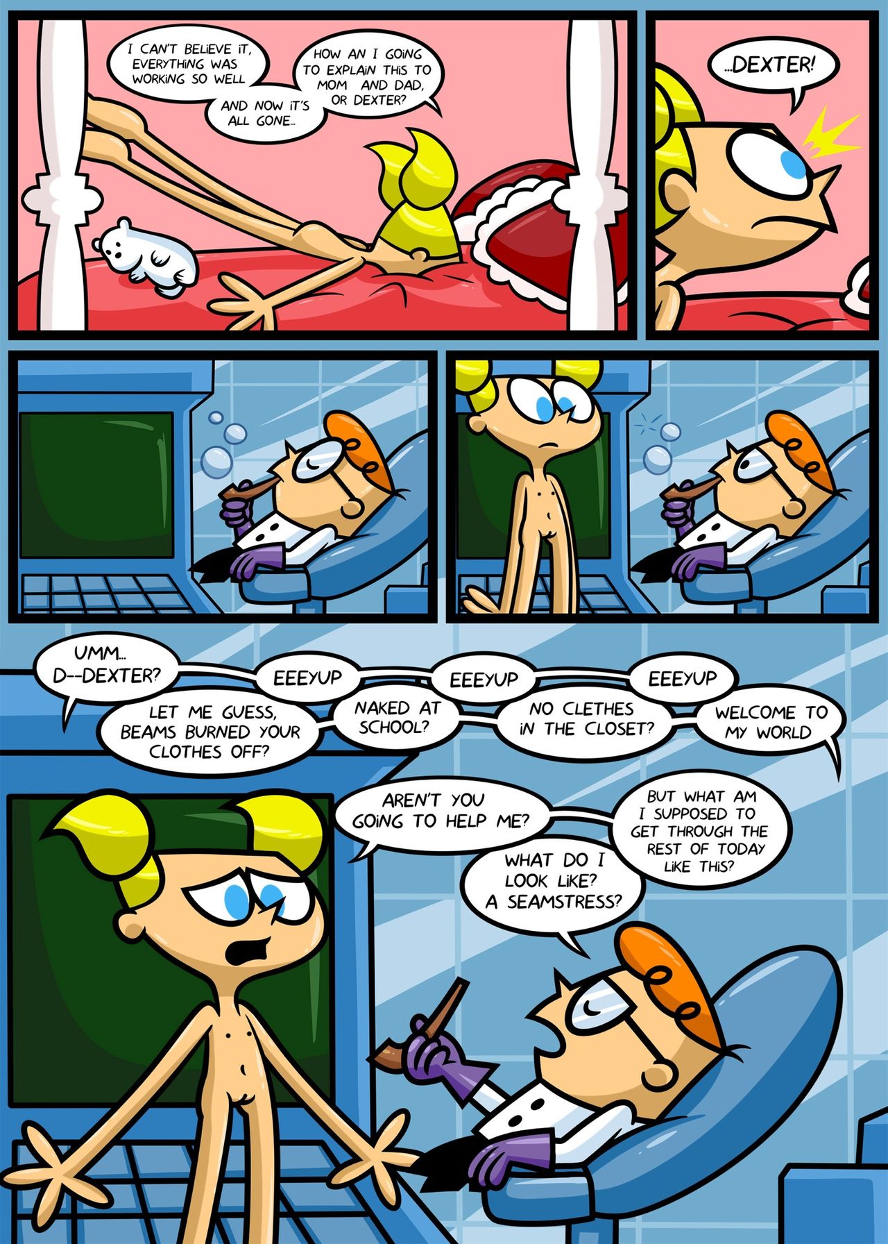 Dee Dee´s strips page 7 full