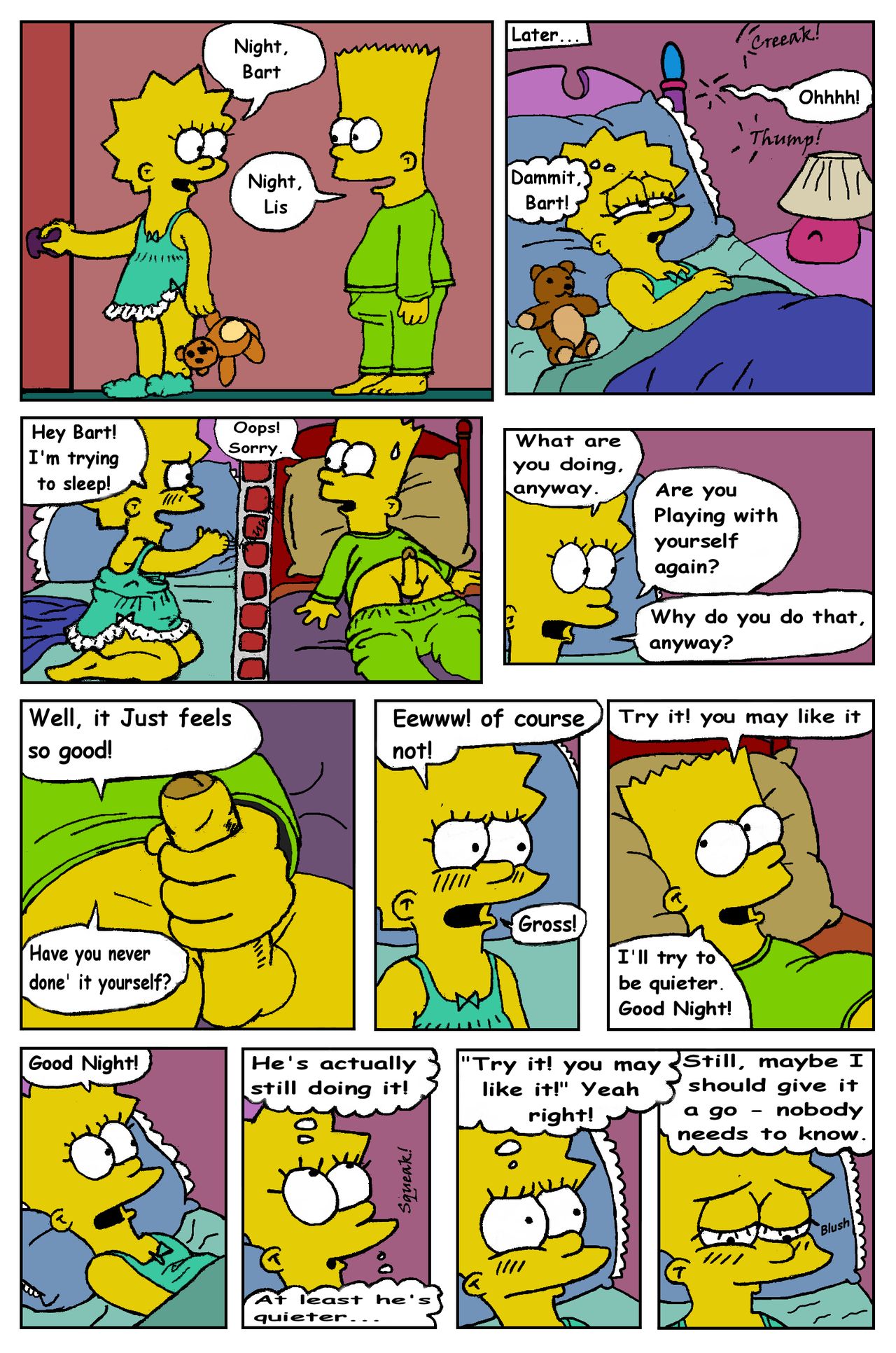 Lisa's First Time page 1 full