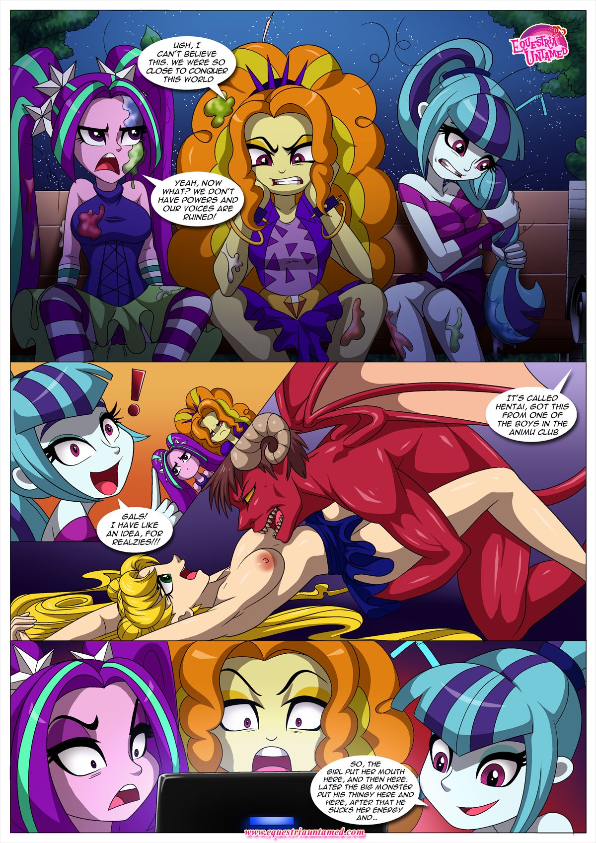 The Dazzlings Revenge page 2 full