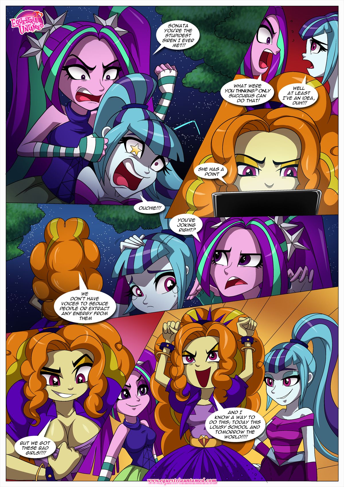 The Dazzlings Revenge page 3 full