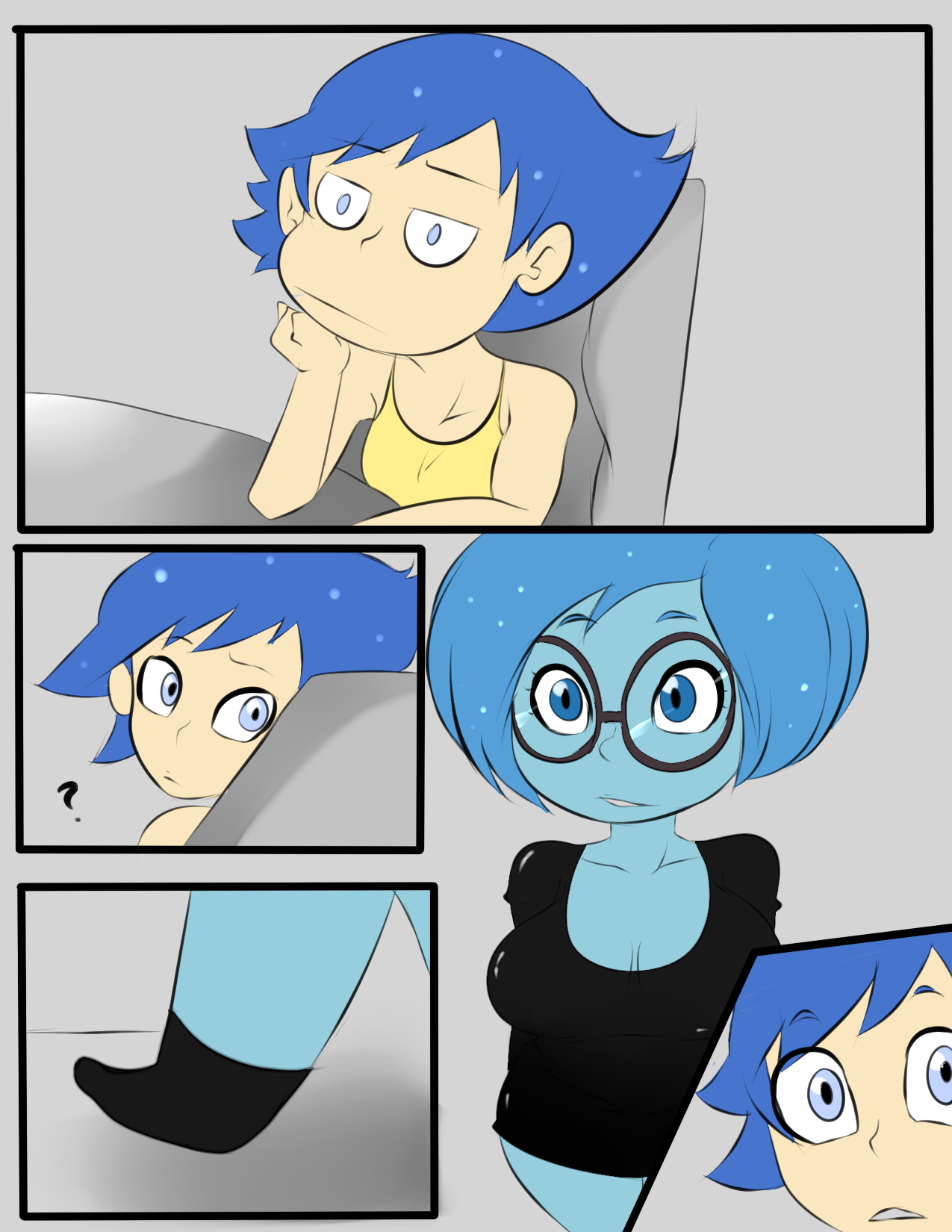 Blue Belle page 1 full