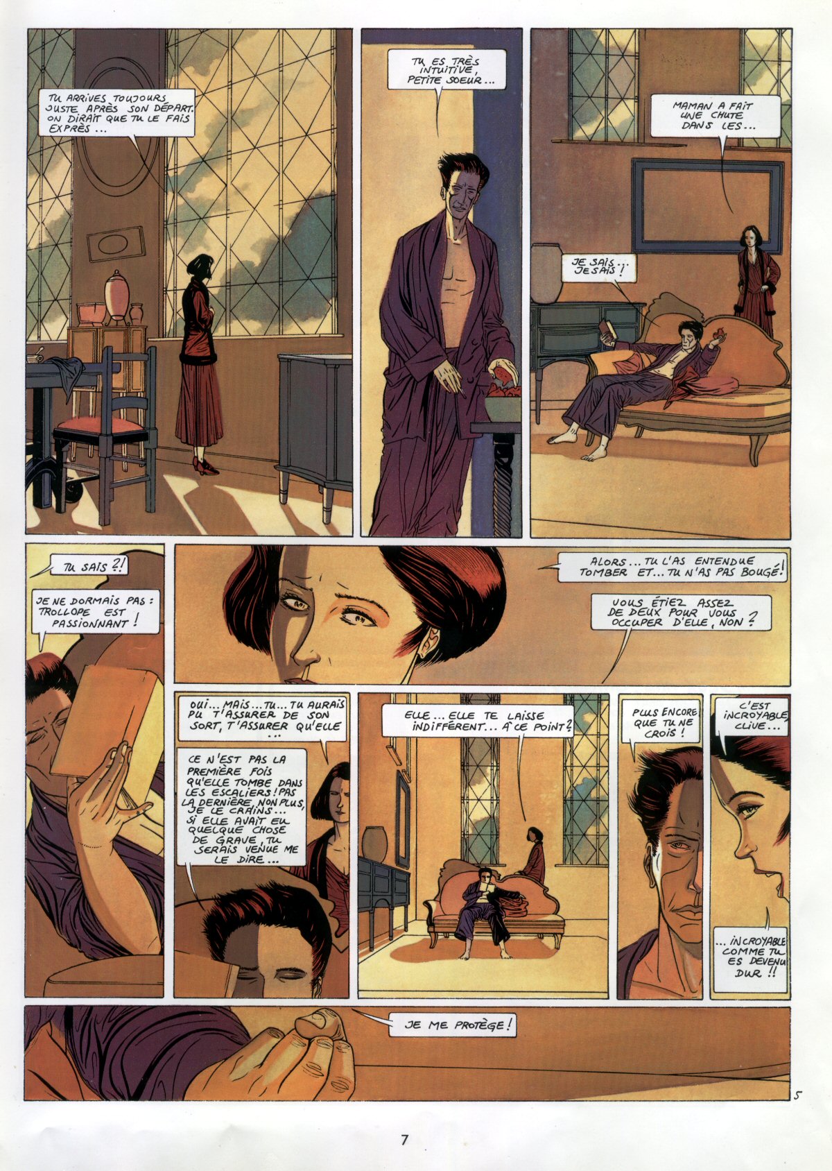 Saga Anglaise - T01 - le poids du silance page 7 full