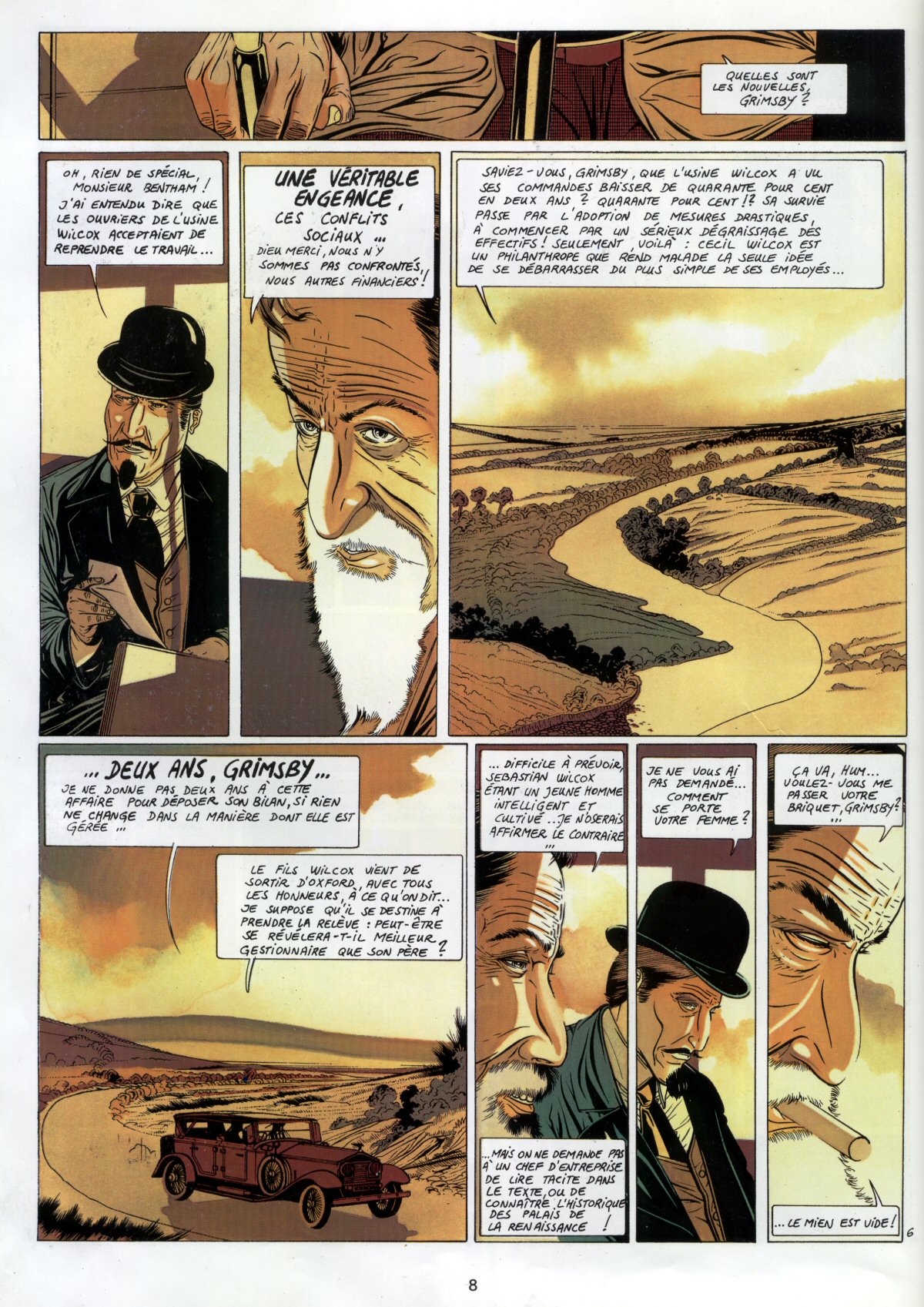 Saga Anglaise - T01 - le poids du silance page 8 full