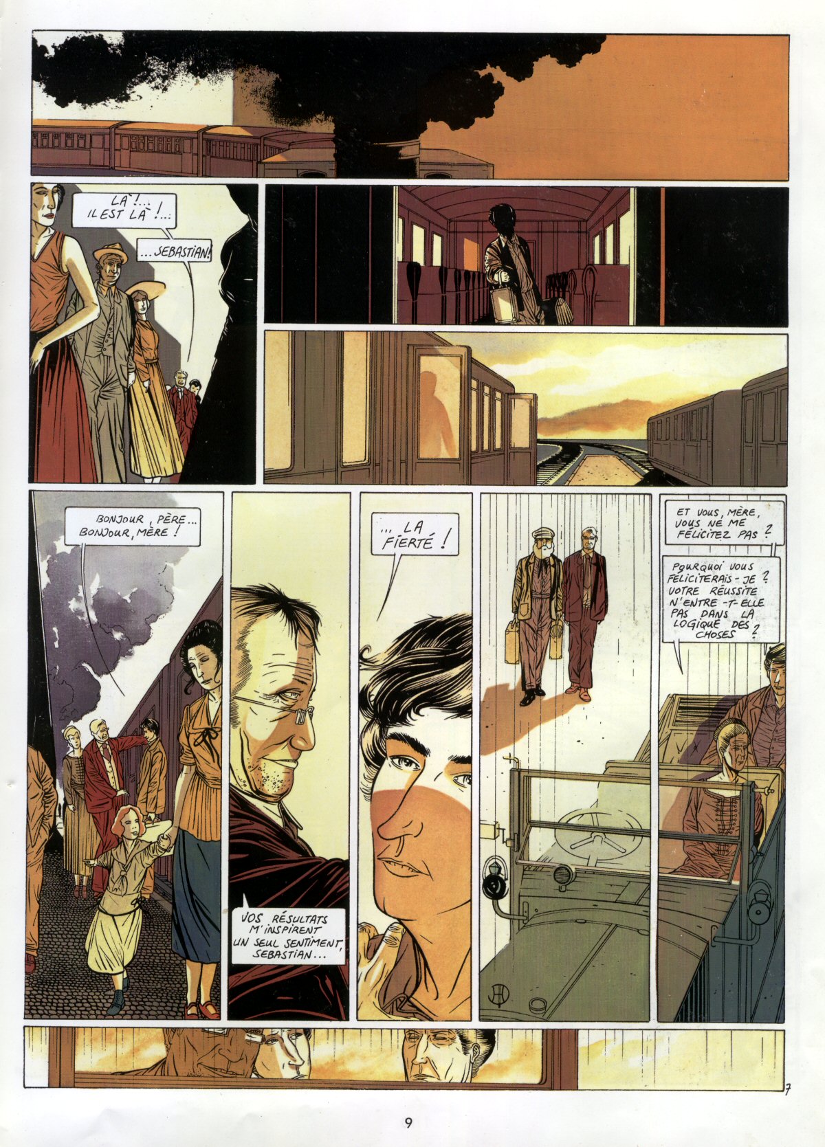 Saga Anglaise - T01 - le poids du silance page 9 full