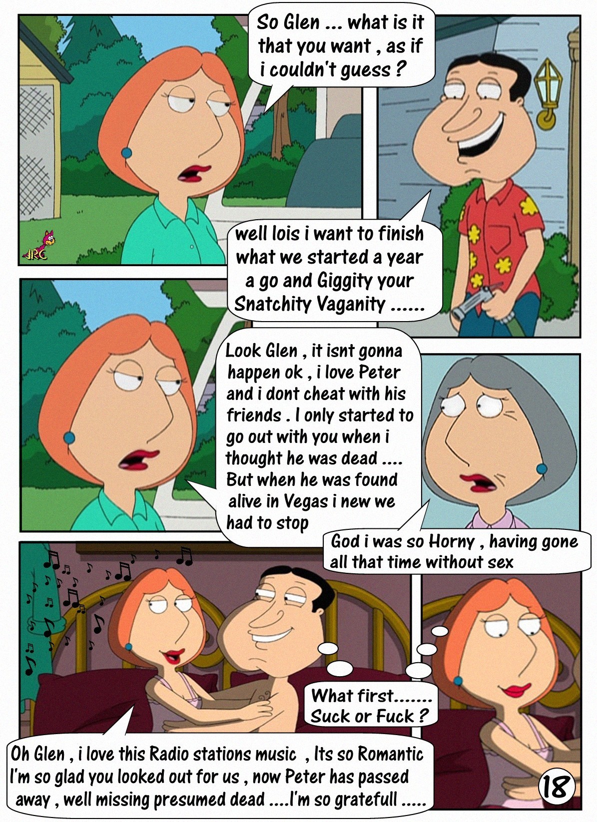 Family Guy —  — The Retrospective Adventures Of A Housewife Turned Porno Star — Lois page 10 full