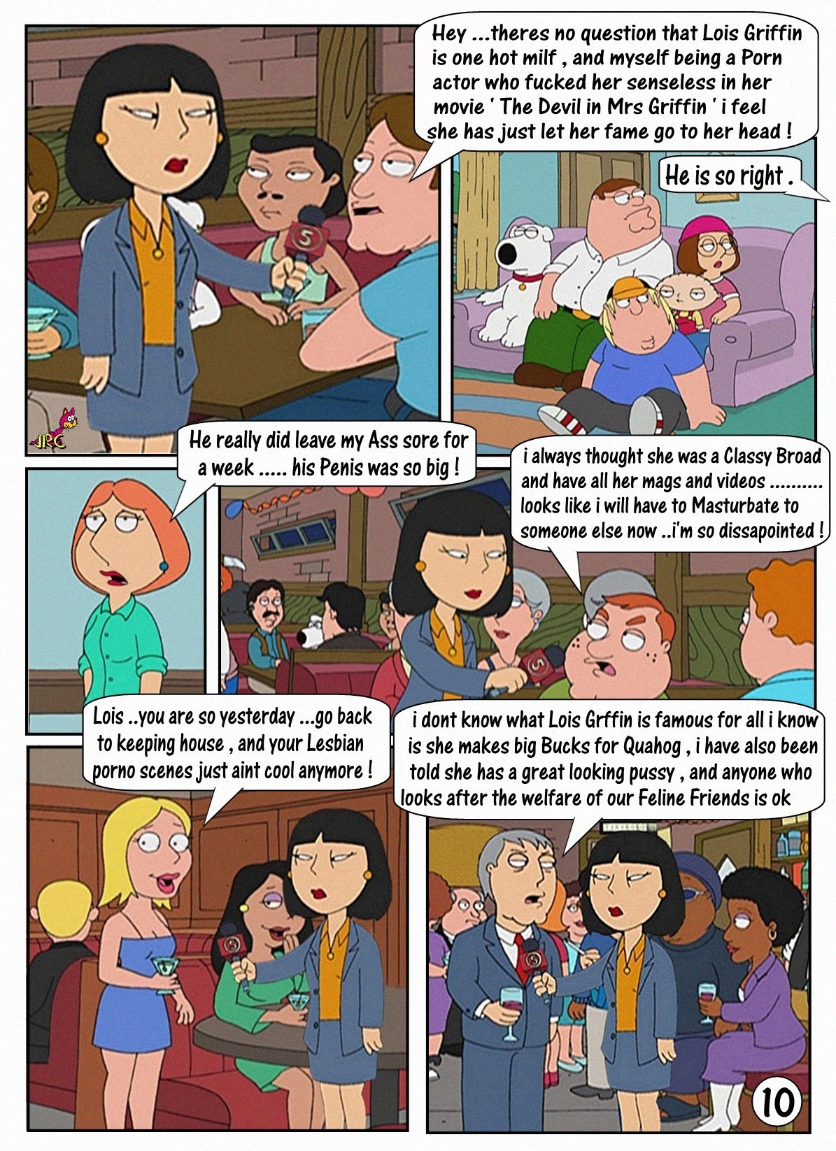 Family Guy —  — The Retrospective Adventures Of A Housewife Turned Porno Star — Lois page 2 full