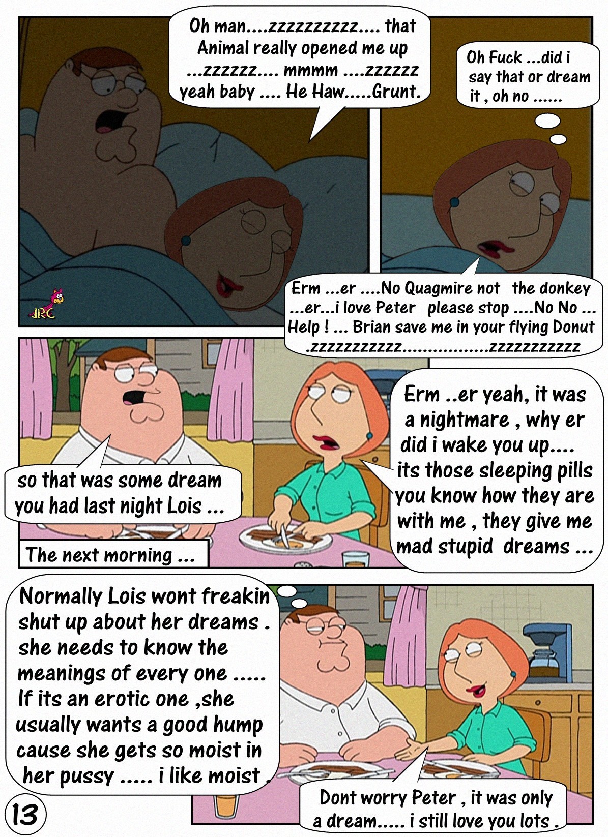 Family Guy —  — The Retrospective Adventures Of A Housewife Turned Porno Star — Lois page 5 full