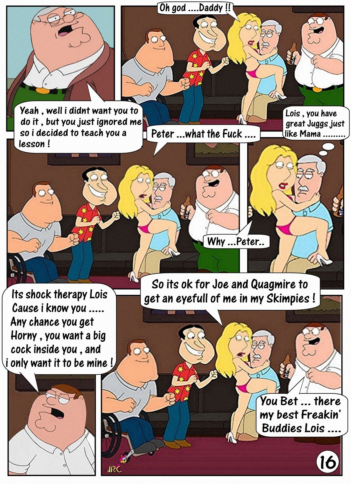 Family Guy —  — The Retrospective Adventures Of A Housewife Turned Porno Star — Lois page 8 full