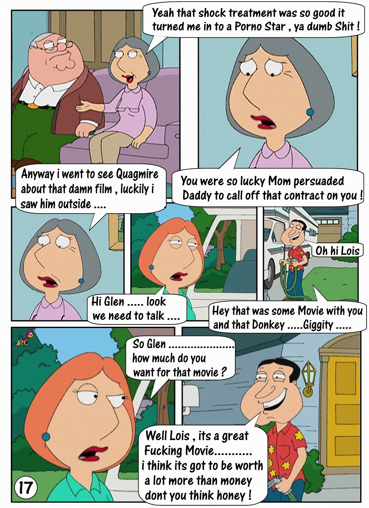 Family Guy —  — The Retrospective Adventures Of A Housewife Turned Porno Star — Lois page 9 full