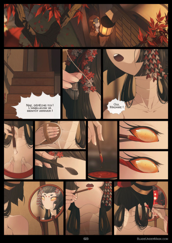 Blade Under Mask Ch. 2 cover