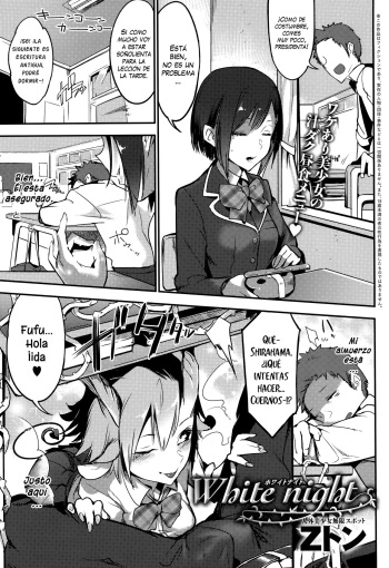 White night cover