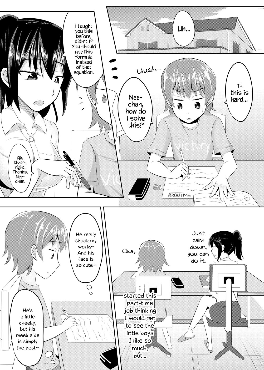 Do-S na Onee-san ga Shota o Youshanaku Choukyou shite Pet ni suru Hon | Extremely Sadistic Oneesan Mercilessly Disciplines A Shota Into Her Pet page 4 full