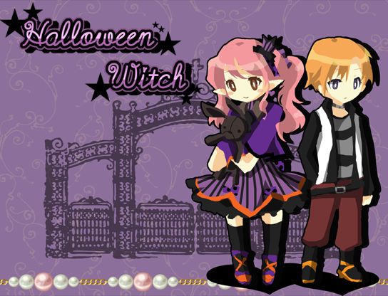 Halloween witch page 1 full