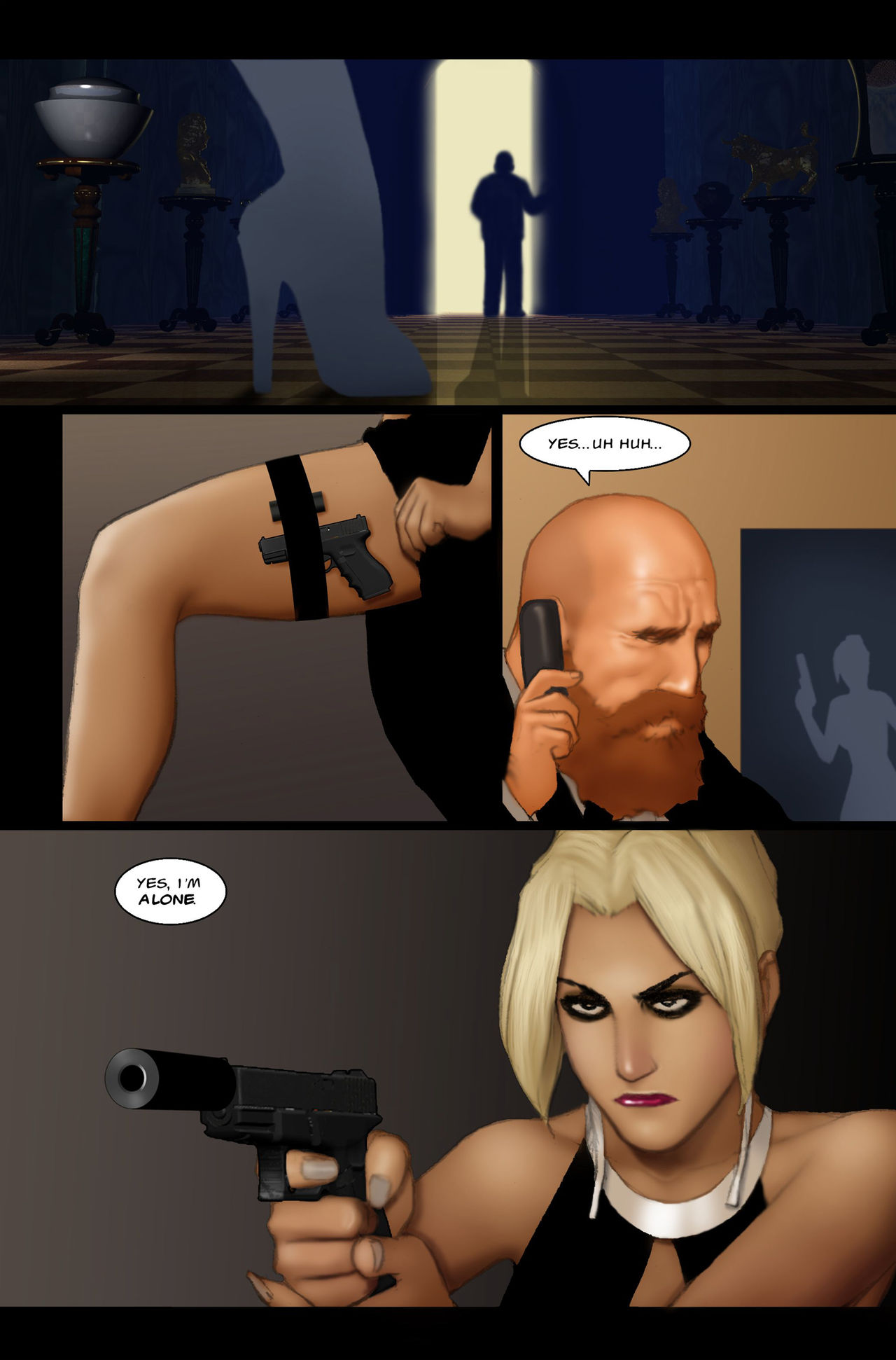 Sean Harrington - Spying with Lana Case 18 - Black Ops,  White Lies Uncut version page 7 full