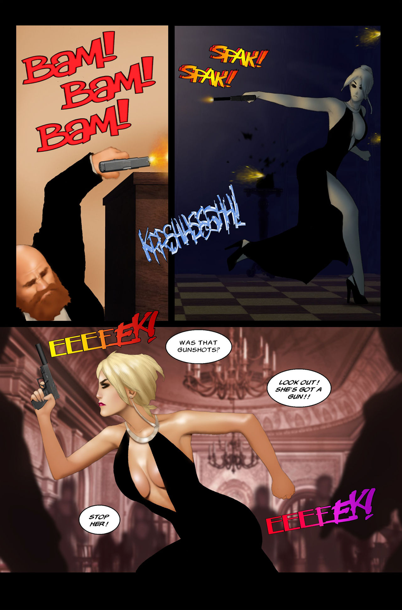 Sean Harrington - Spying with Lana Case 18 - Black Ops,  White Lies Uncut version page 9 full