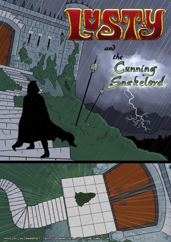 Lusty and the Cunning Snakelord Ch. 1 cover