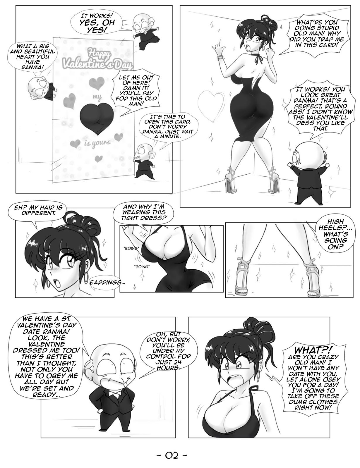 Linkartoon. St Valentine's magic -COMPLETE- page 3 full