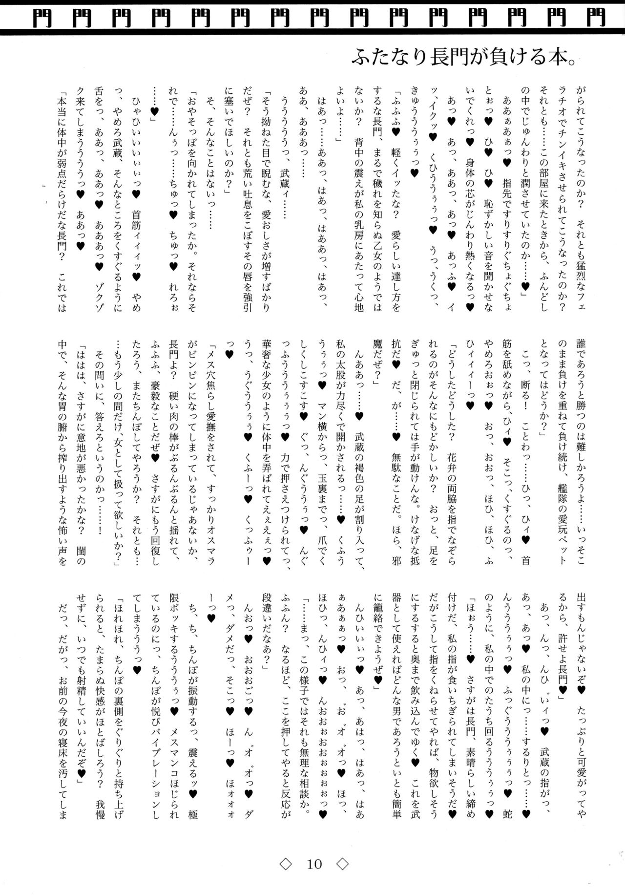 Futanari Nagato ga Makeru hon. page 10 full