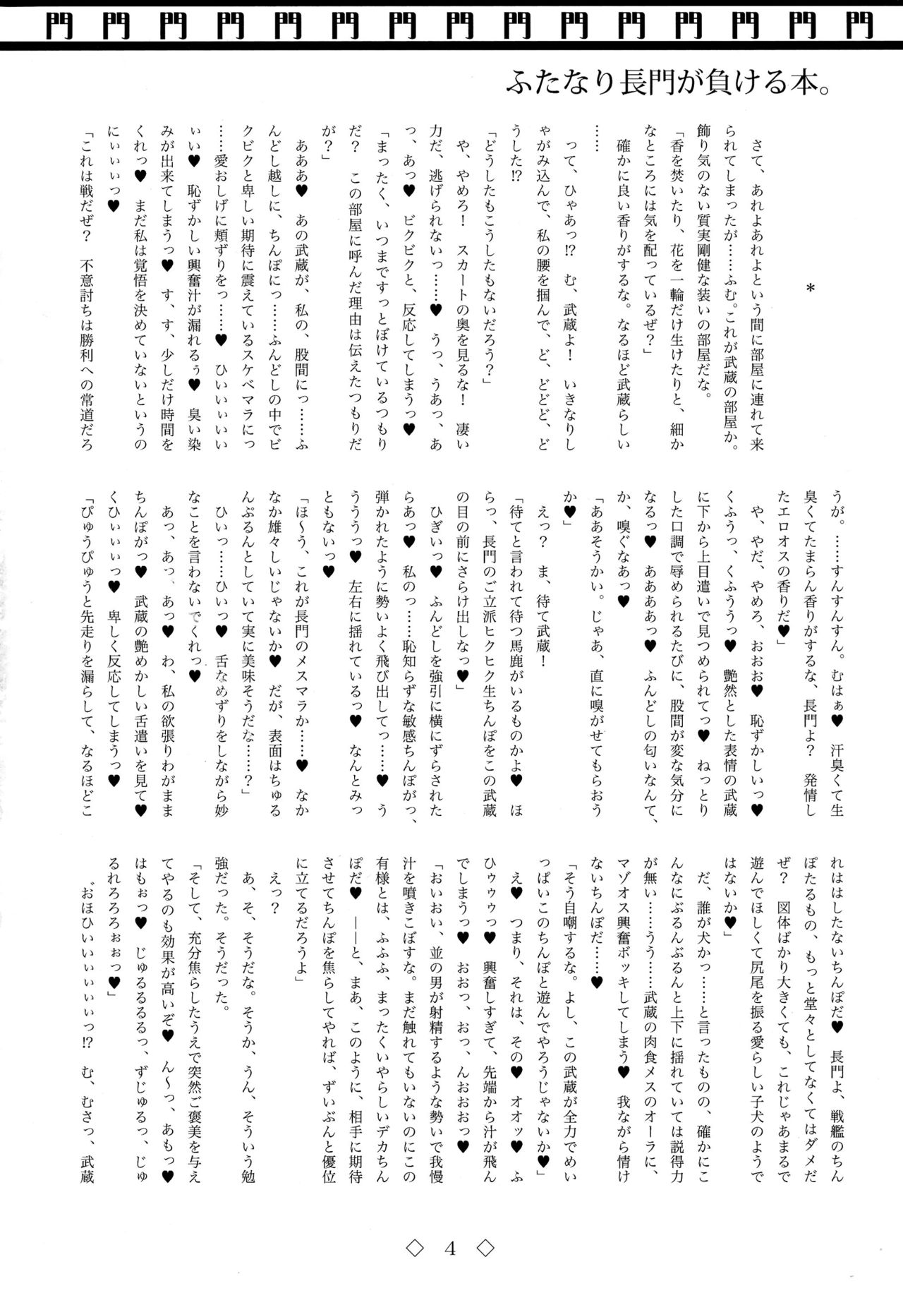 Futanari Nagato ga Makeru hon. page 4 full