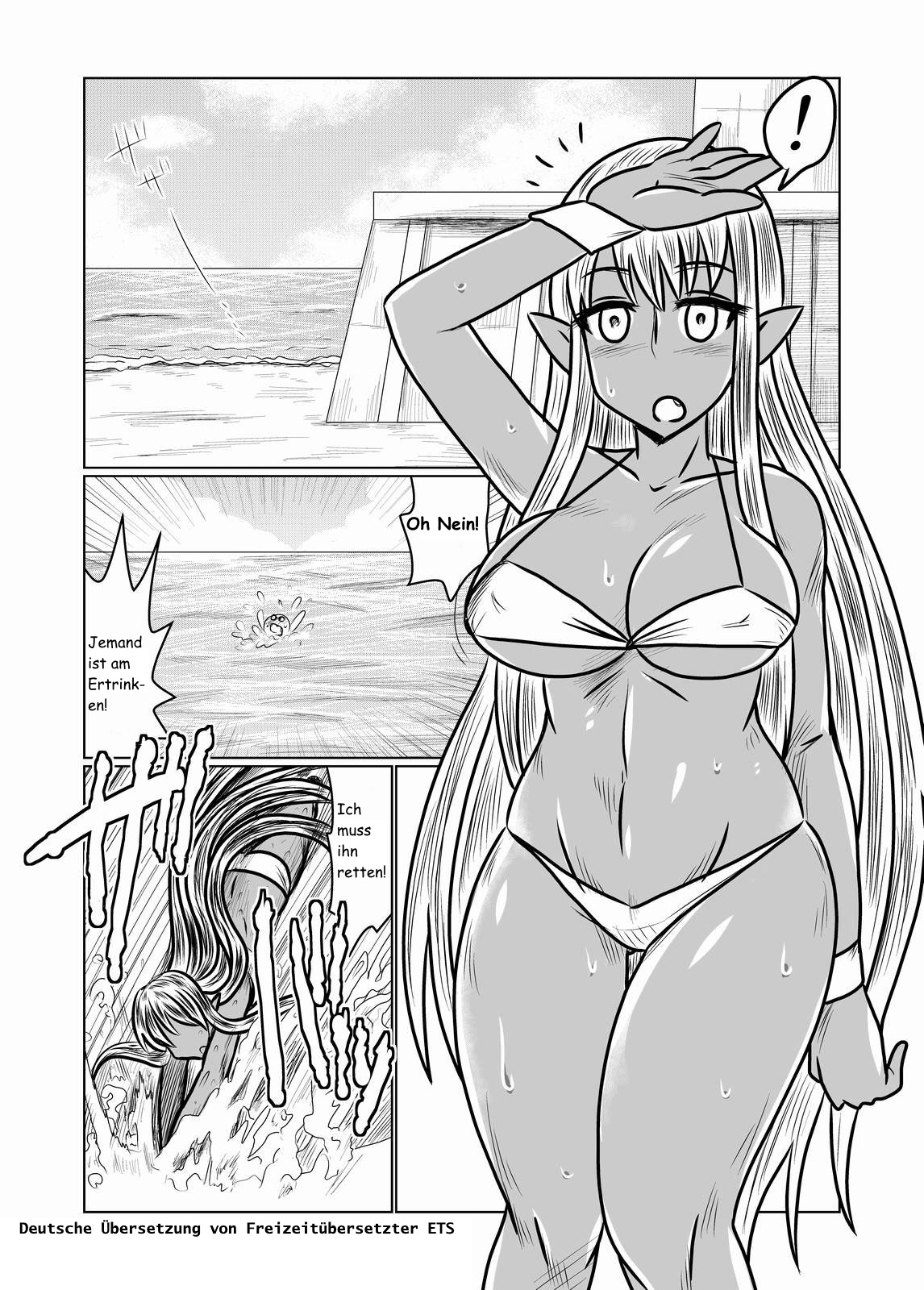 Kasshoku no Succubus-san to. | Mit einer Sonnengebräunte Sukkubus page 2 full
