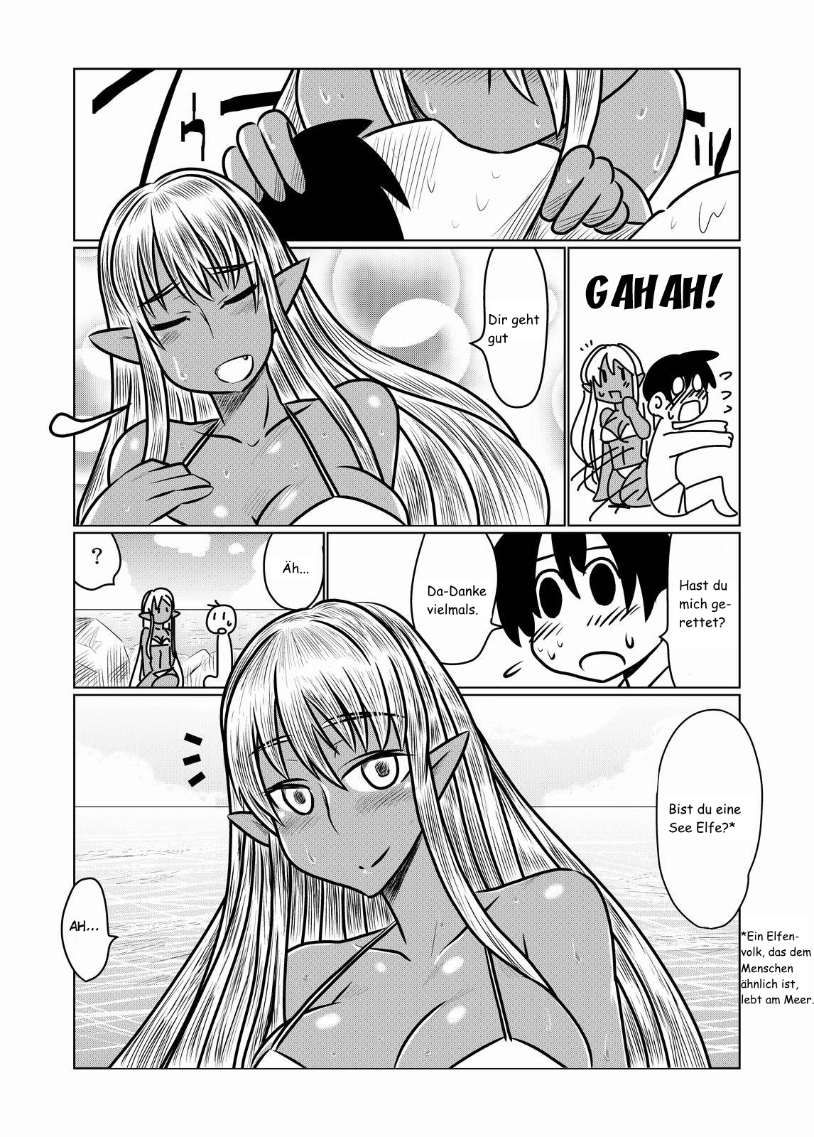 Kasshoku no Succubus-san to. | Mit einer Sonnengebräunte Sukkubus page 4 full