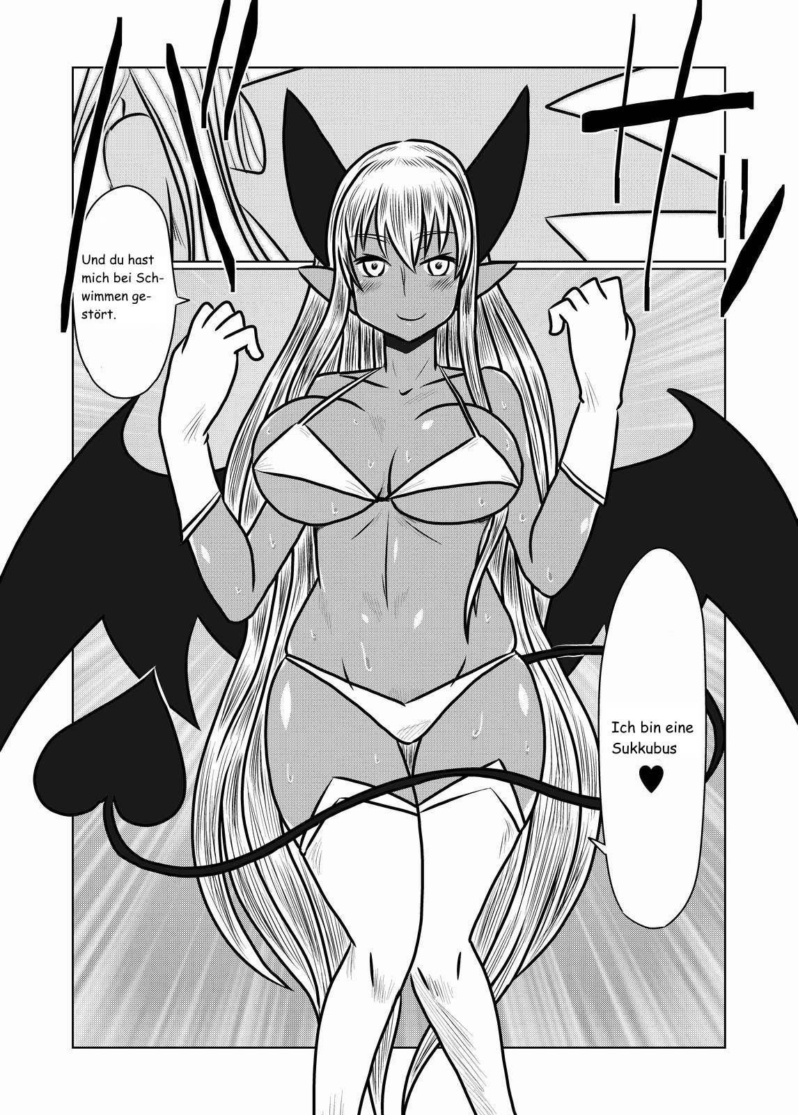 Kasshoku no Succubus-san to. | Mit einer Sonnengebräunte Sukkubus page 5 full