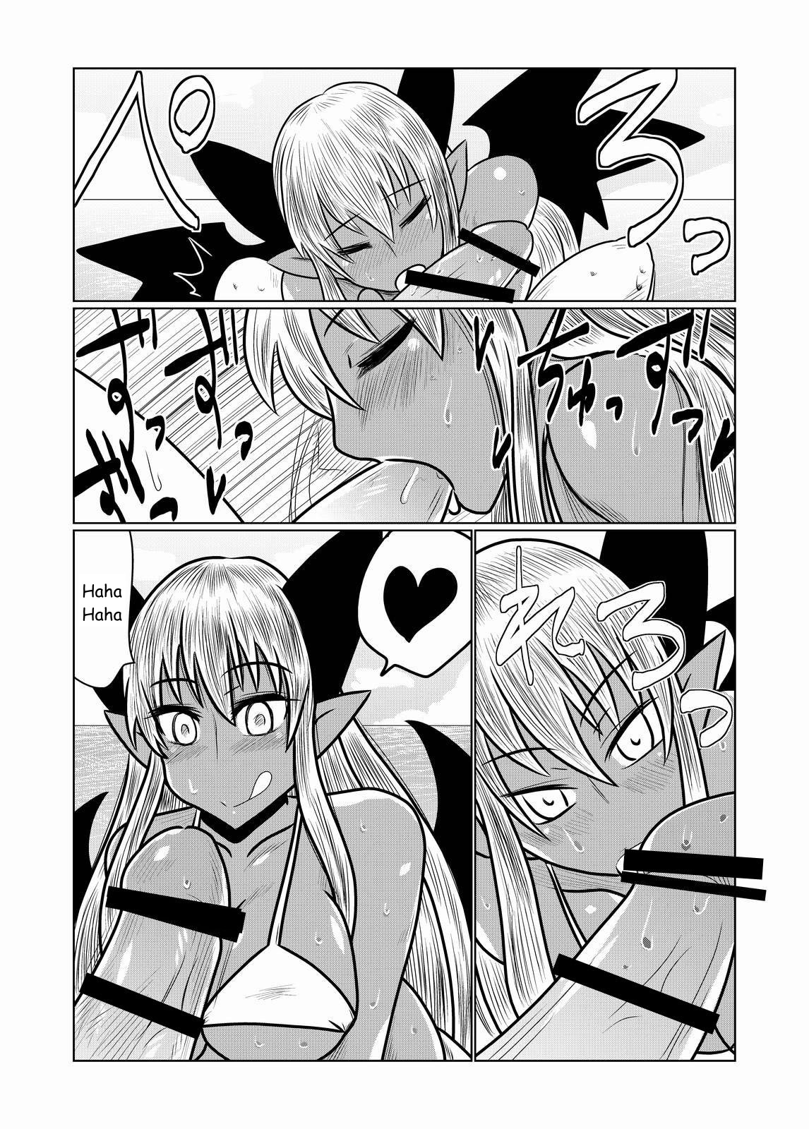 Kasshoku no Succubus-san to. | Mit einer Sonnengebräunte Sukkubus page 7 full
