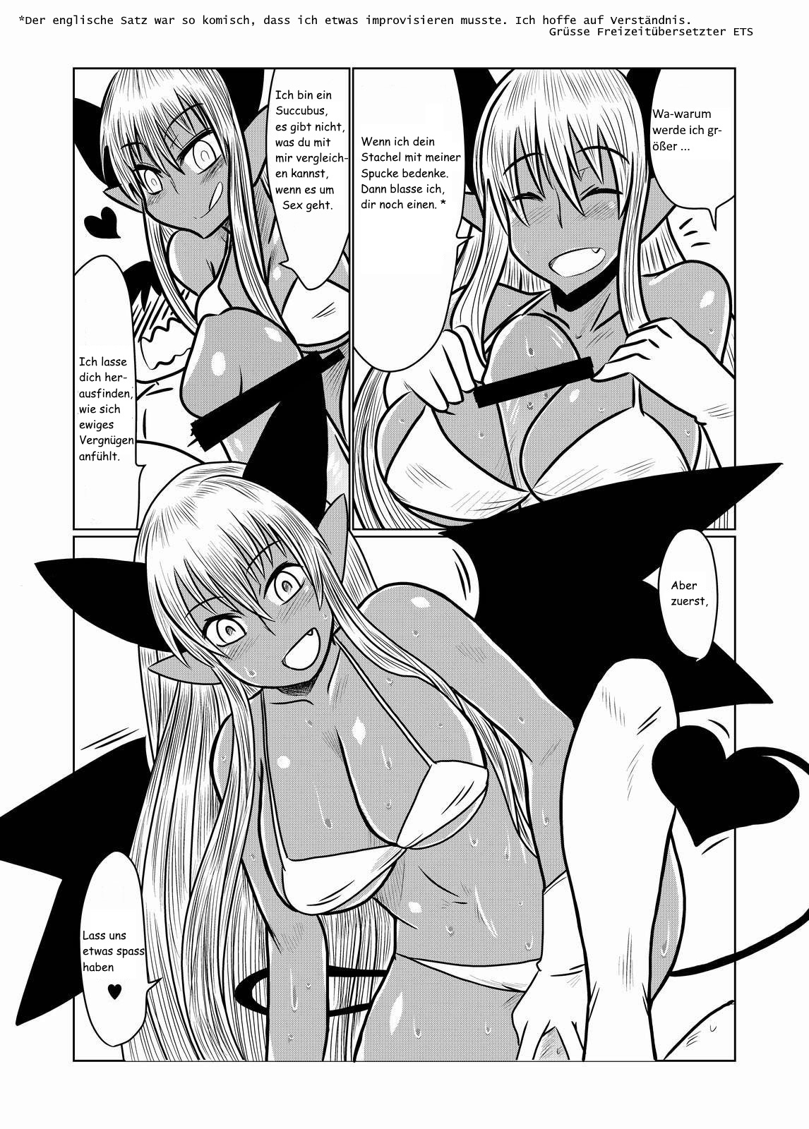 Kasshoku no Succubus-san to. | Mit einer Sonnengebräunte Sukkubus page 8 full