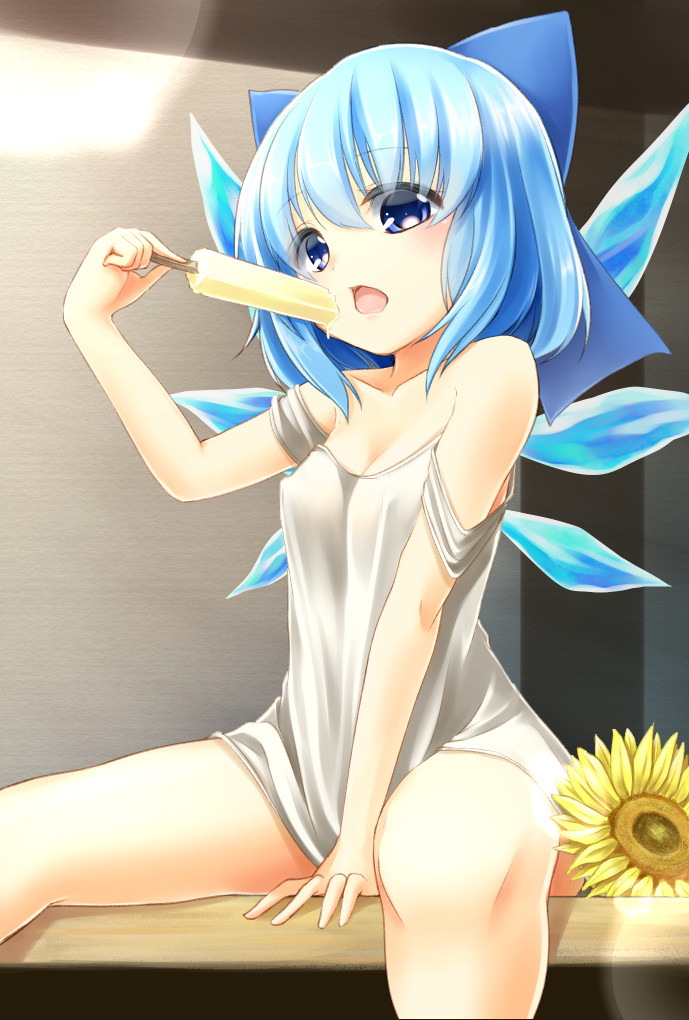 日焼けしたチルノ page 2 full