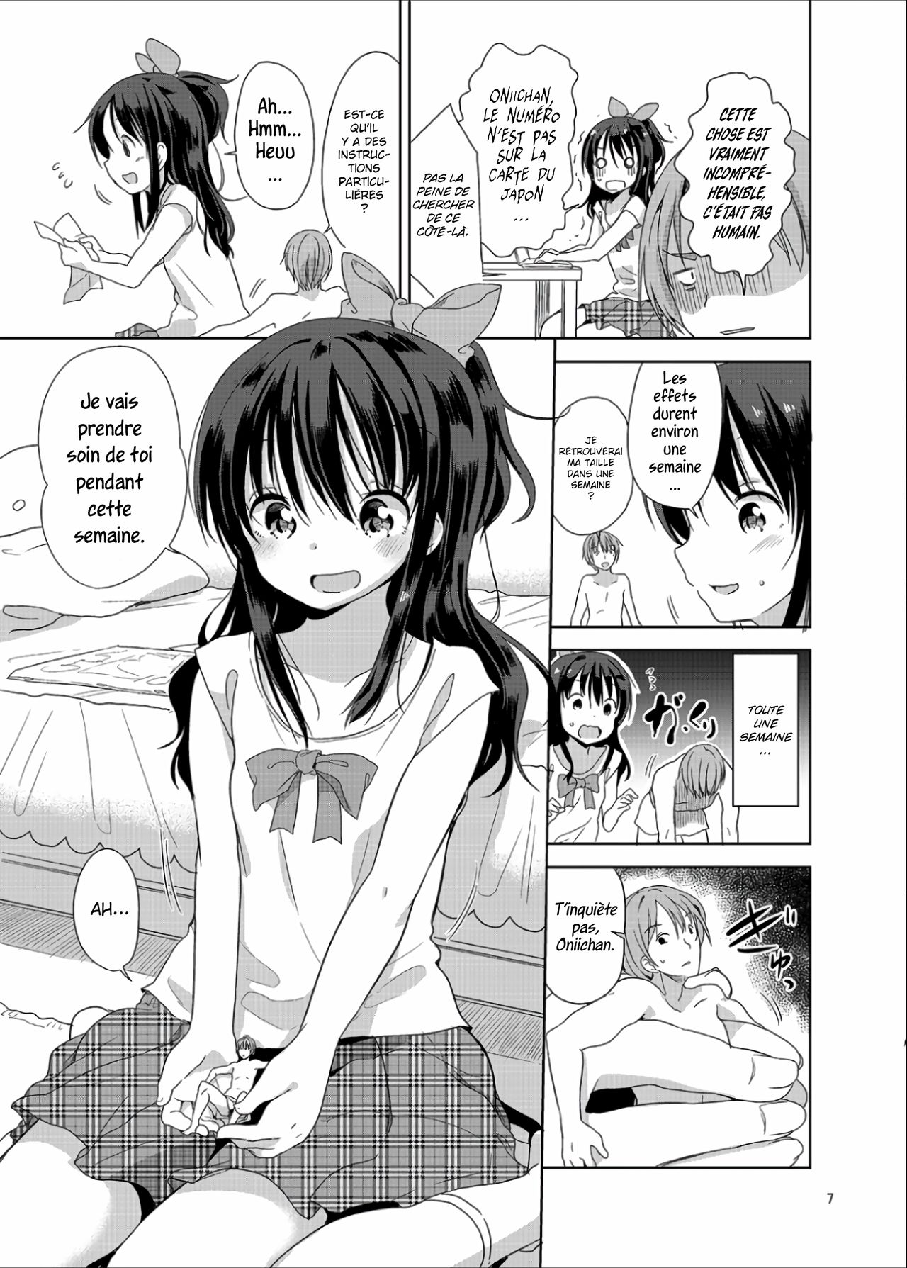 Sa petite soeur est géante tous les jours ! | Little Sister With Grande Everyday page 8 full