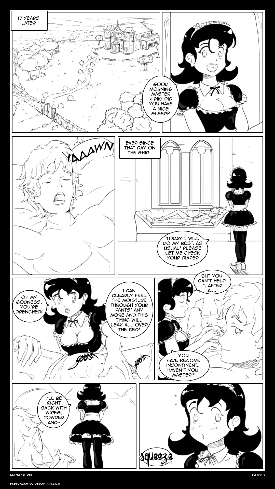 Sketch Man - Alina x Kirik page 7 full