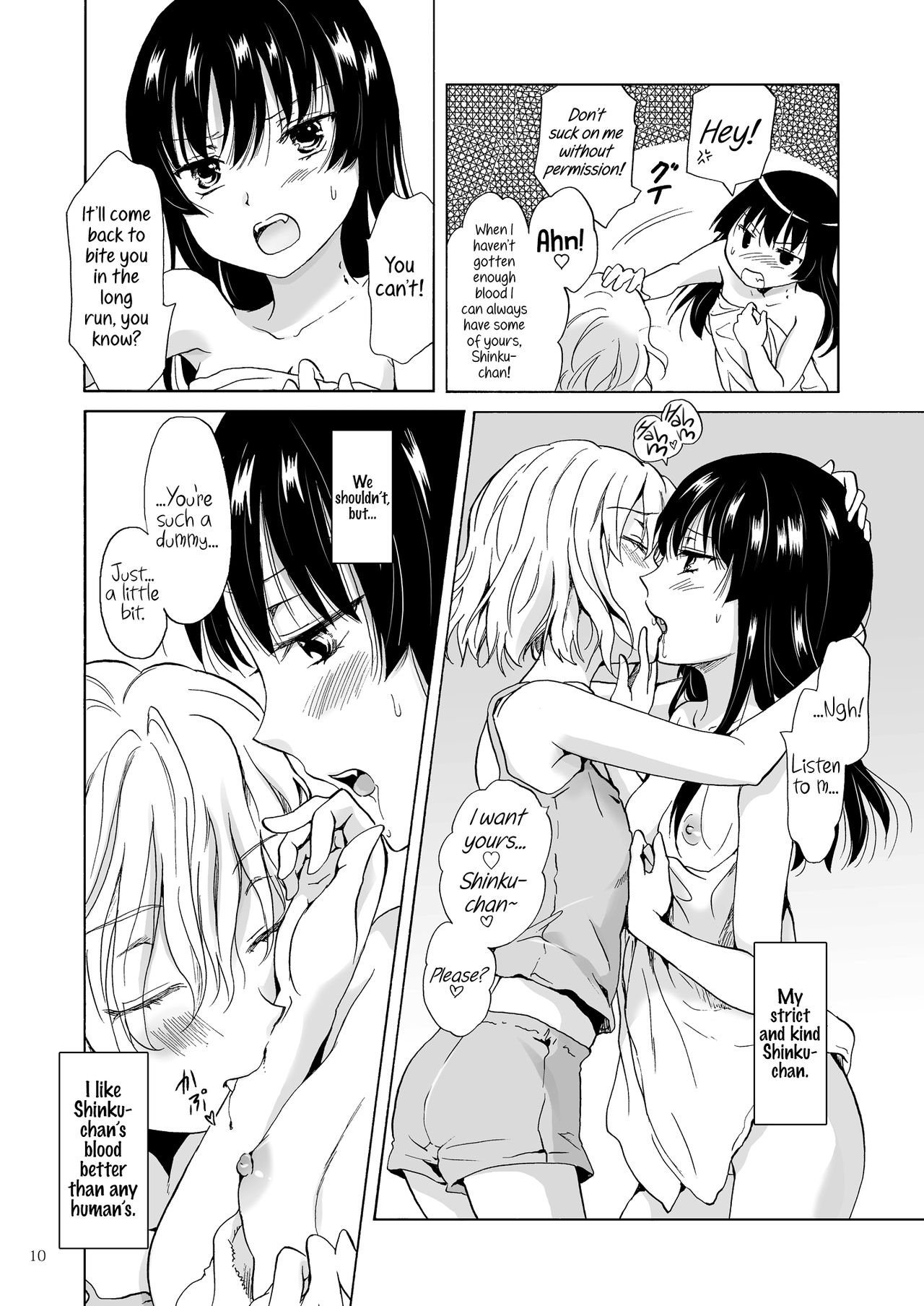 Chuu Shite Vampire Girls -Kakyuusei ni Oshioki o- | Kiss Me! Vampire Girls -Punishing a Junior- page 10 full