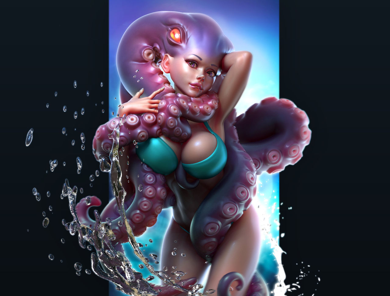 Tentacle Girls page 2 full
