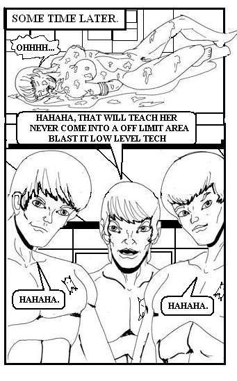 Agency X First Mission Book two Issue Three and Four. page 9 full