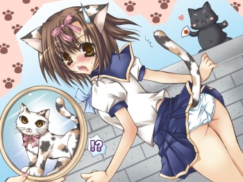 Juukan Senka -Dai 7ki - Neko ni Natta Shoujo cover