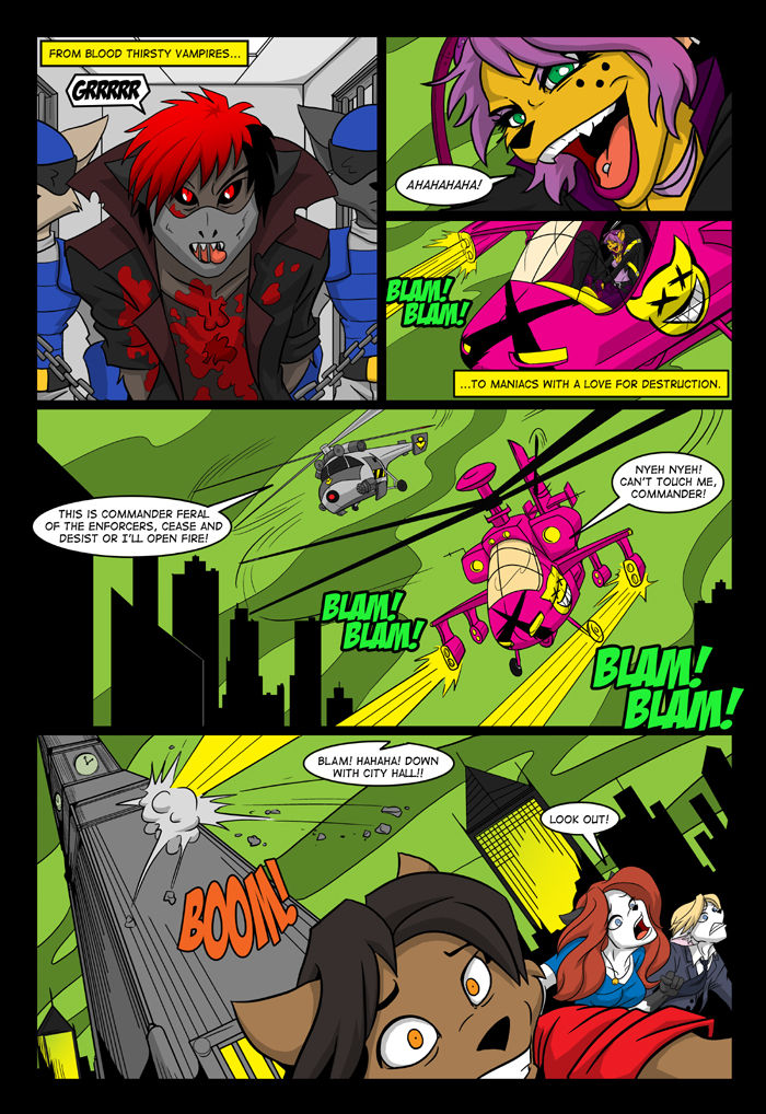 SWAT Kats Nova Squadron Issue One page 10 full