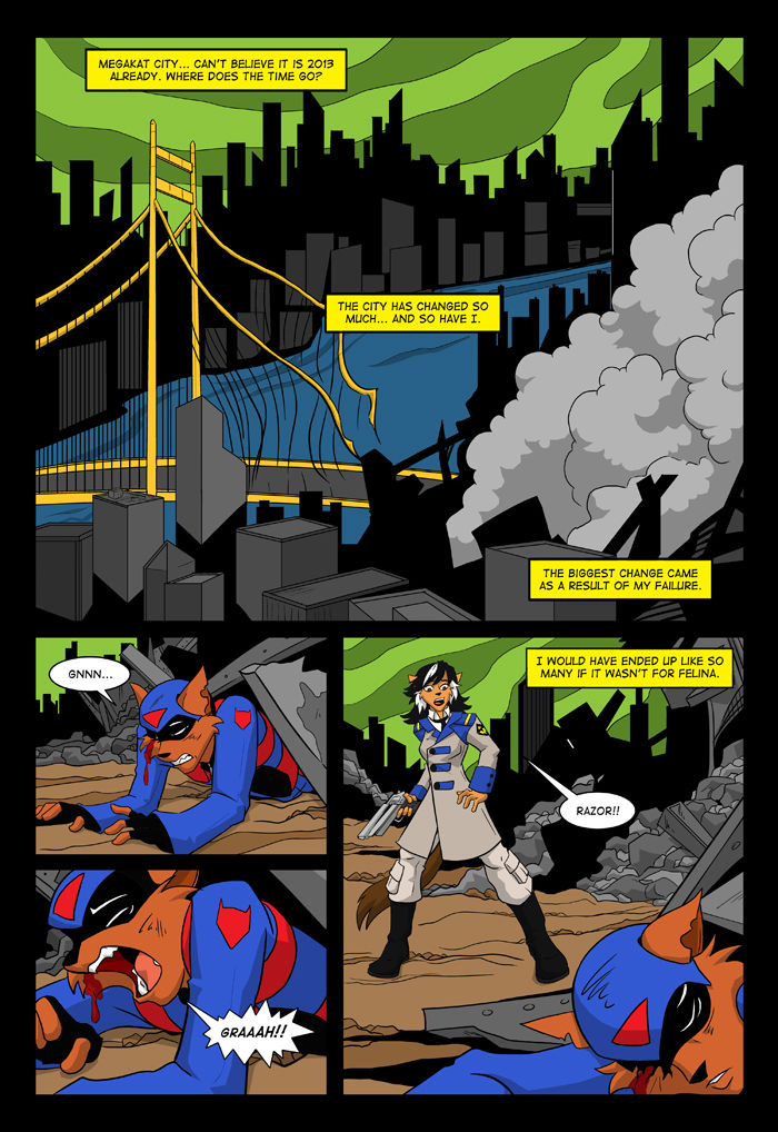 SWAT Kats Nova Squadron Issue One page 2 full